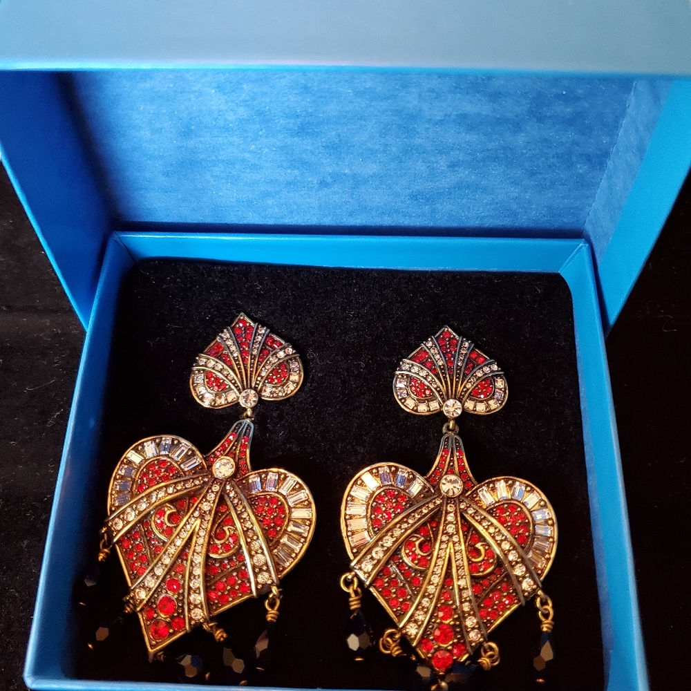COPY - Heidi Daus "True Love" Cresta Crystal Earrings